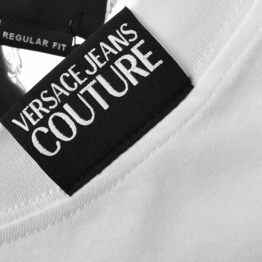 Versace Jeans Couture Regular Fit T Shirt White | Mainline